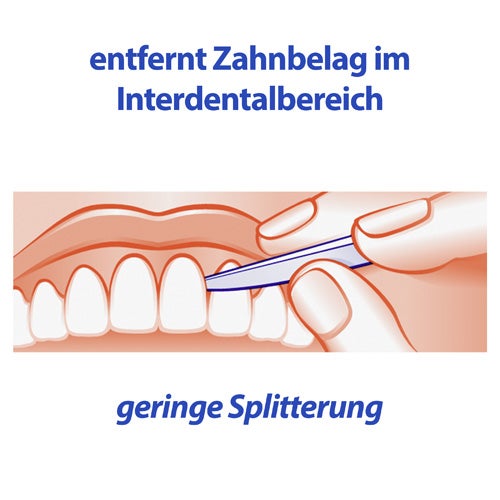 Geringe Splitterung