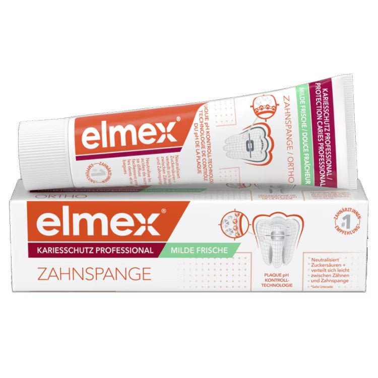 Produkte elmex Kariesschutz Zahnpasta Zahnbürste Mundspülung