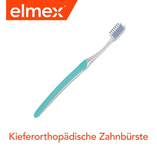 kieferorthopädische Zahnbürste