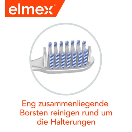 Eng Zusammenliegende Borsten