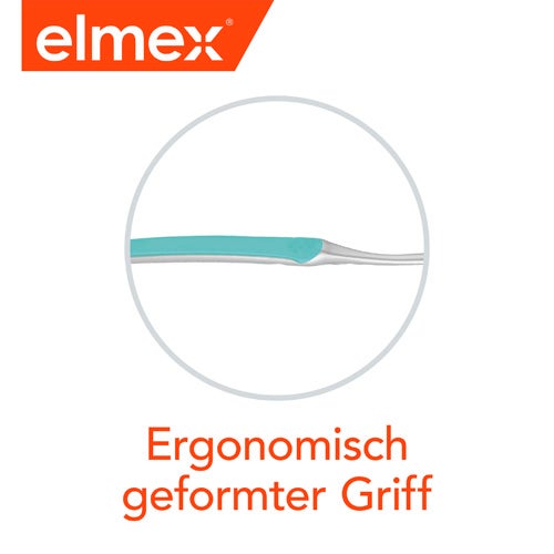 Ergonomisch geformter Griff